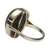 Ladies Gold Belly Button Beach Stone